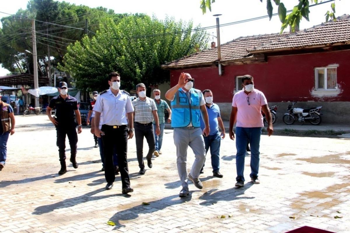 Sarıg&ouml;l Kaymakamı Arıkan&rsquo;dan korona vir&uuml;s denetimi