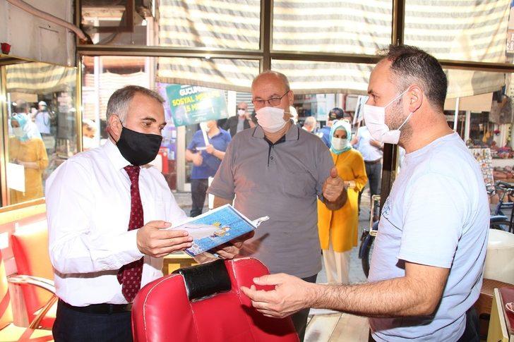 Kaymakam Duru elinde dövizle denetim yaptı G4