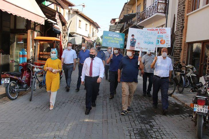 Kaymakam Duru elinde dövizle denetim yaptı G5