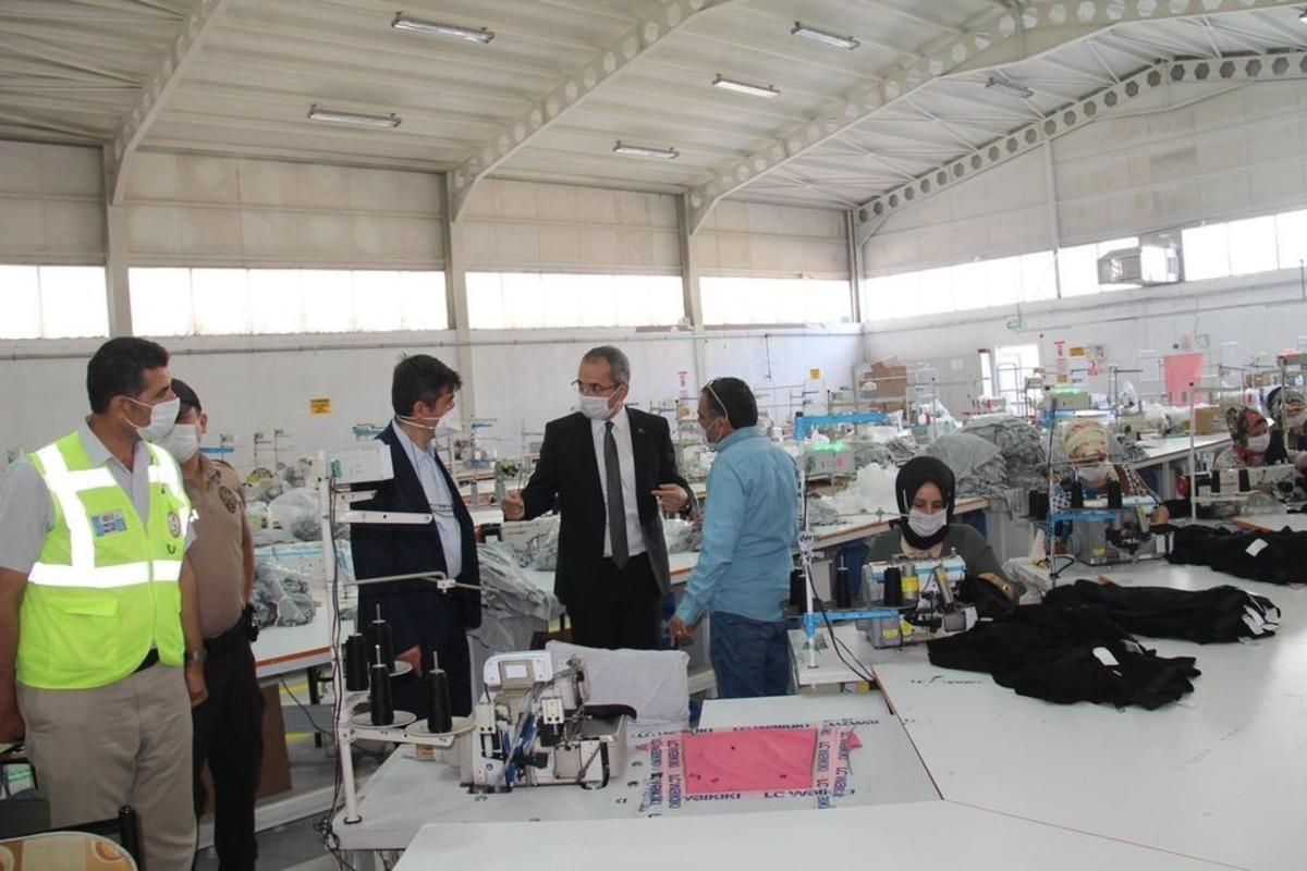 Tosya&rsquo;da maske, mesafe ve hijyen denetimi