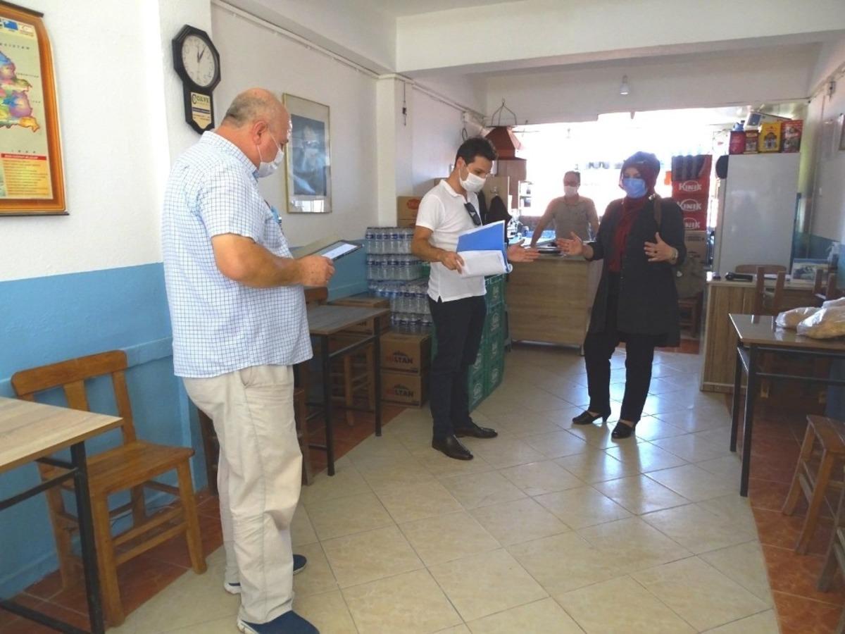 Hisarcık&rsquo;ta kapsamlı Korona vir&uuml;s denetimi