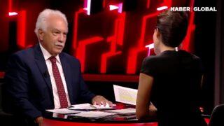 Doğu Perinçek'i çıldırtan soru! 'Yayınlamazsanız namuslu değilsiniz'