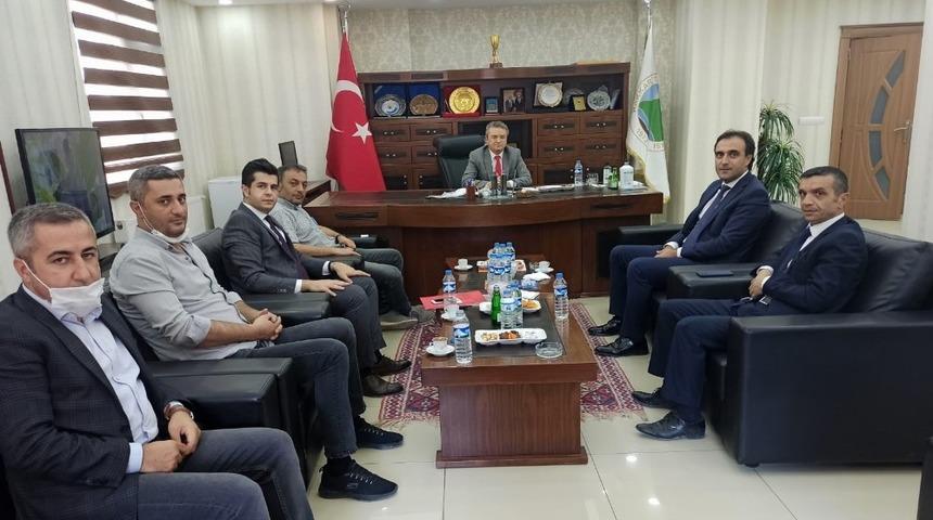 Ziraat Bankası Van B&ouml;lge Başkanı Arvas&rsquo;tan HATSO&rsquo;ya ziyaret