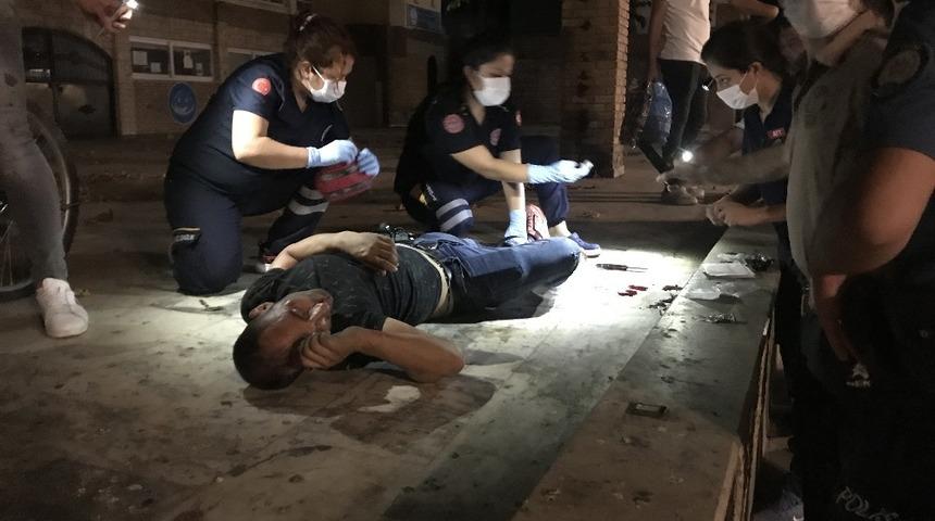 Kuşadası&rsquo;nda, alkoll&uuml; vatandaş kanlar i&ccedil;erisinde bulundu