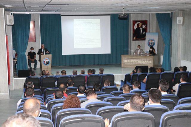 Hakkari’de ‘Sene Başı Kurul Toplantısı’ yapıldı