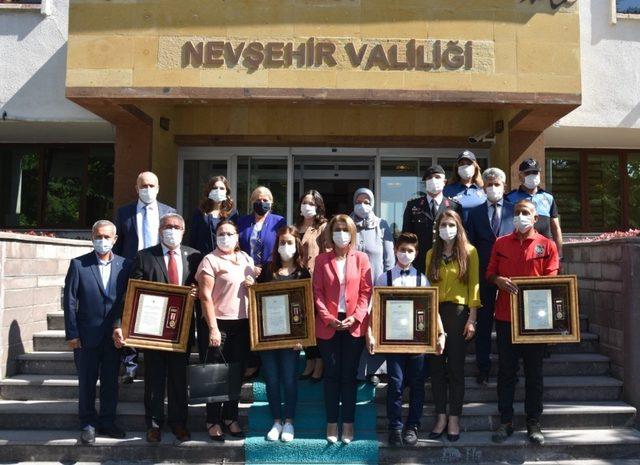 Nevşehir’de Devlet Övünç Madalyası ve Tevcih töreni düzenlendi