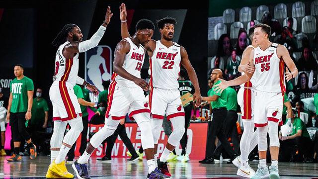 Doğu'da Miami Heat, Celtics karşısında 2-0 önde