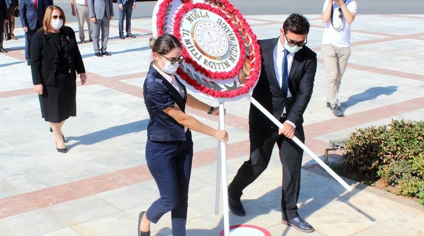 Muğla&rsquo;da İlk&ouml;ğretim Haftası sade bir t&ouml;renle kutlandı