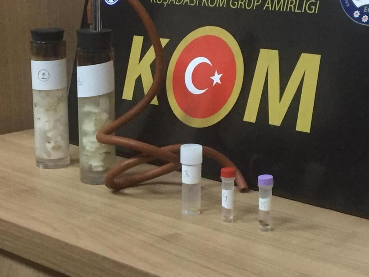 Aydın&rsquo;da &lsquo;b&ouml;cek ka&ccedil;akcısı&rsquo; yabancı uyruklu şahıs yakalandı