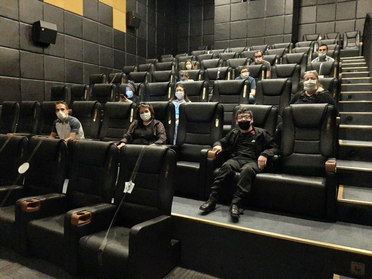 Samsun&rsquo;da &ouml;zel &ccedil;ocuklar beyaz perdeyle buluştu