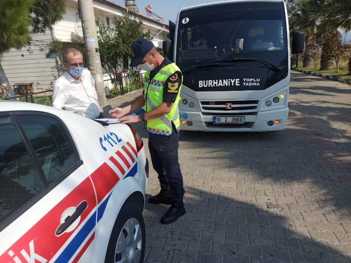 Burhaniye&rsquo;de kurallara uymayanlara ceza