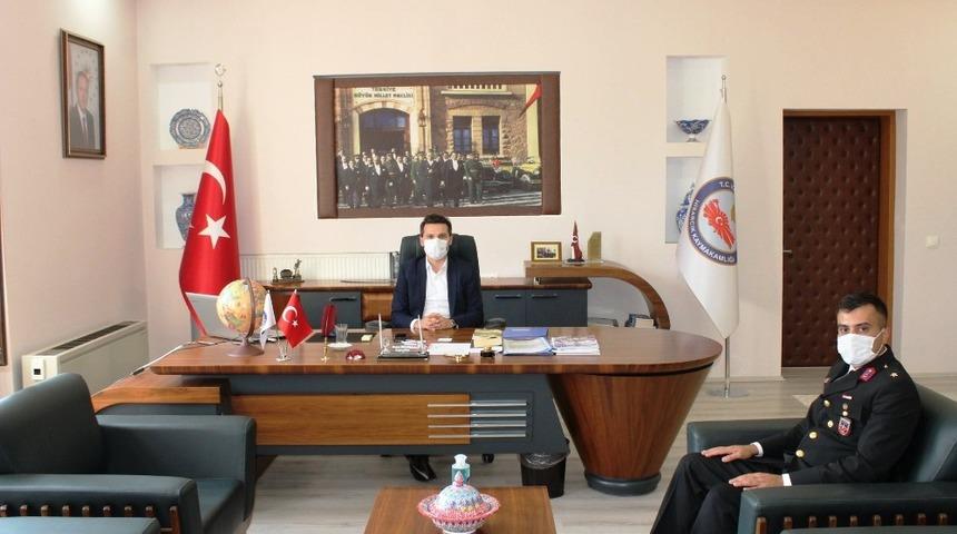 Hisarcık Garnizon Komutanı g&ouml;reve başladı