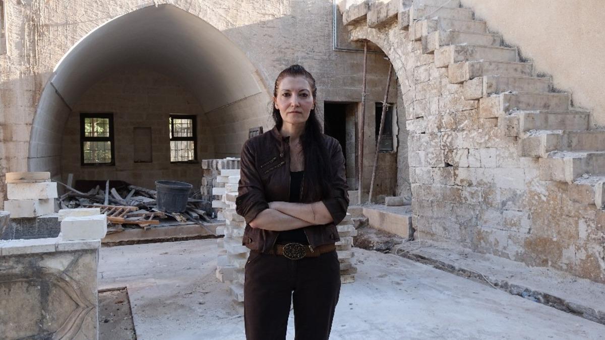 Sakıp Efendi&rsquo;nin torunu k&ouml;şkteki &ccedil;alışmalarını inceledi