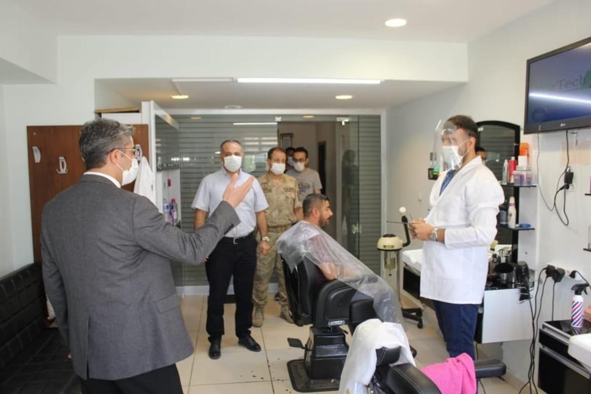 Darende&rsquo;de Covid-19 denetimleri