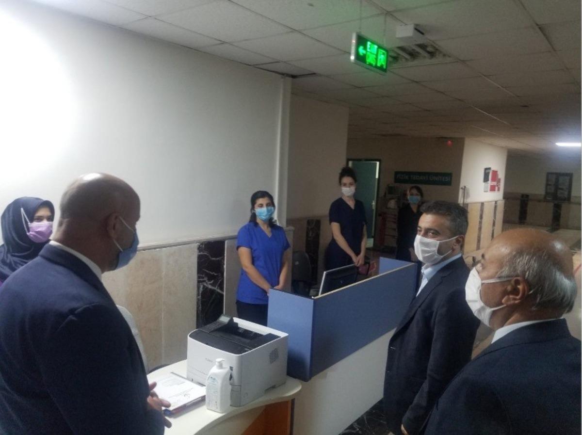 Sağlık M&uuml;d&uuml;r&uuml; Bedir&rsquo;den anlamlı ziyaret