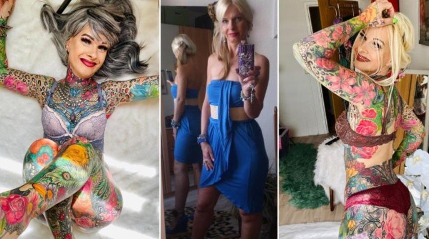 Dövmelerine 300 bin TL harcadı!