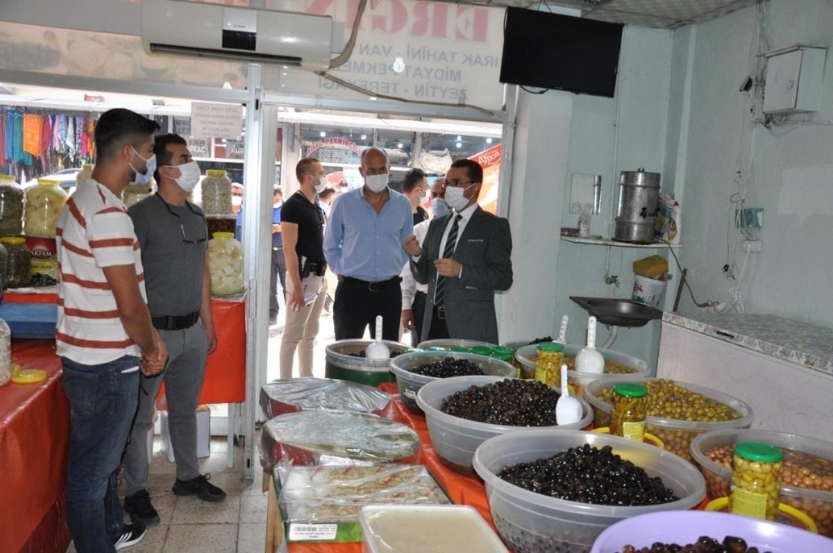 Cizre&rsquo;de korona vir&uuml;s denetimleri devam ediyor