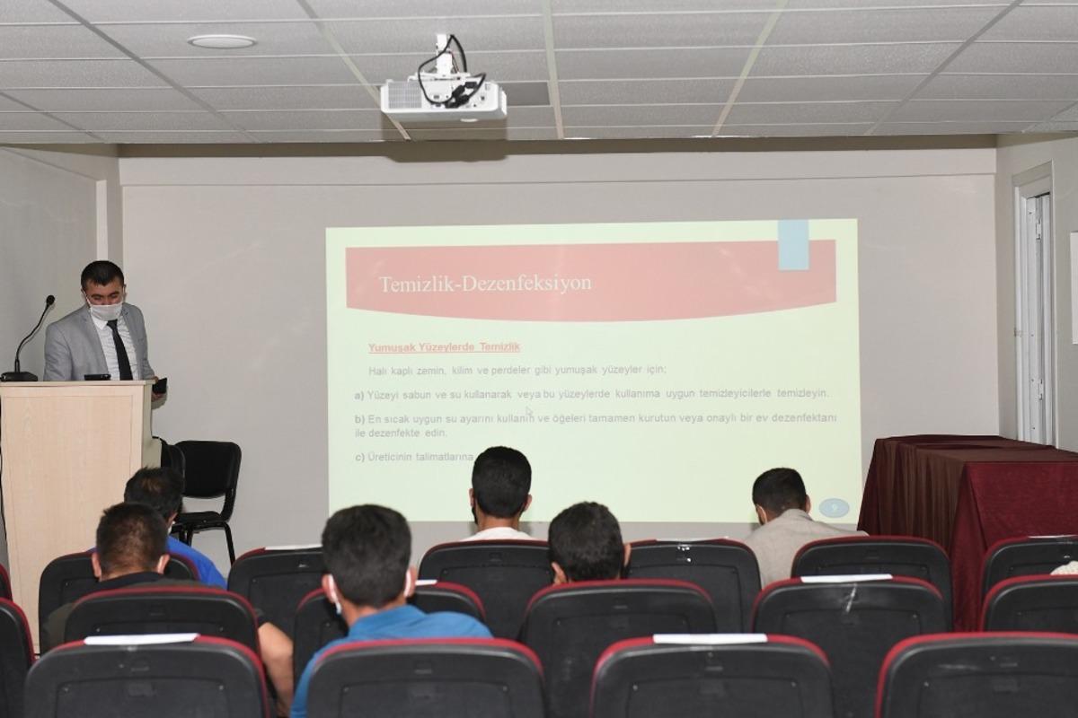 &Ccedil;atak&rsquo;ta &lsquo;Servis Şof&ouml;rlerine Enfeksiyon &Ouml;nleme ve Hijyen&rsquo; eğitimi