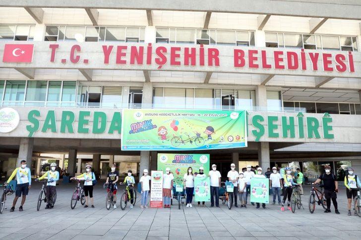 Diyarbakırlı öğrencilerden bisikletli çevre temizliği etkinliği G2