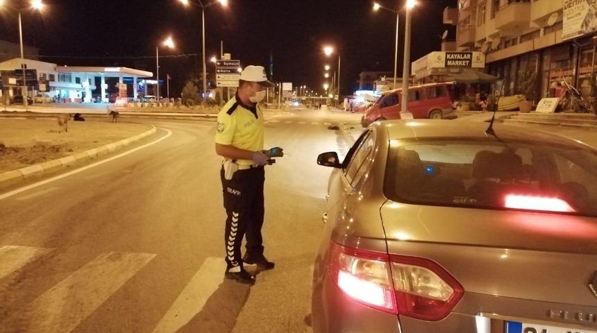 Alaçam’da korana denetimleri