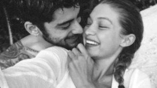 Gigi Hadid'den karnı burnunda pozlar