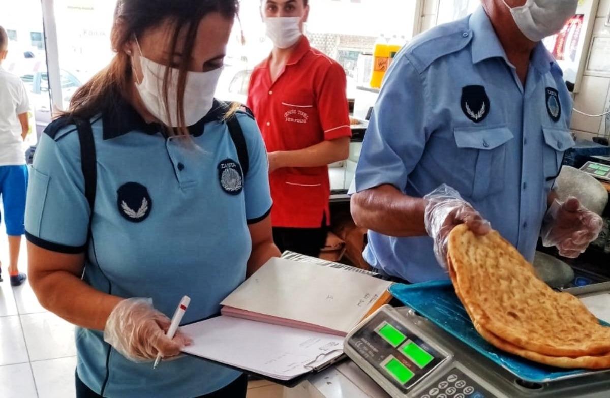 D&uuml;ş&uuml;k gramajlı ekmek satan 60 fırına ceza