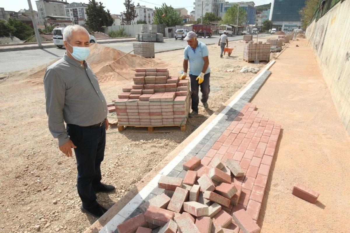 Gebze&rsquo;de asfalt &ccedil;alışmaları hızlandı