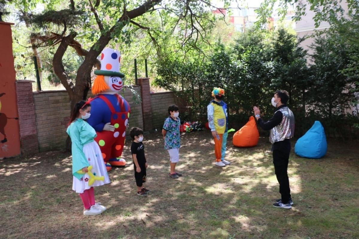 Kartallı miniklere bayram gibi şenlik