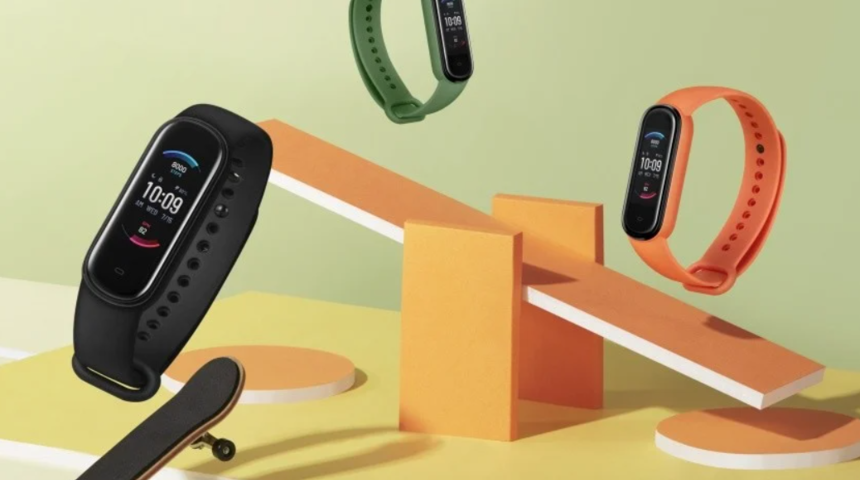 Hık demiş Mi Band 5'in burnundan d&uuml;şm&uuml;ş: Huami Amazfit Band 5 tanıtıldı! İşte &ouml;zellikleri, fiyatı