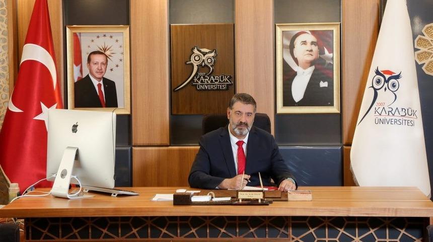 Rekt&ouml;r Polat&rsquo;tan Gaziler G&uuml;n&uuml; mesajı