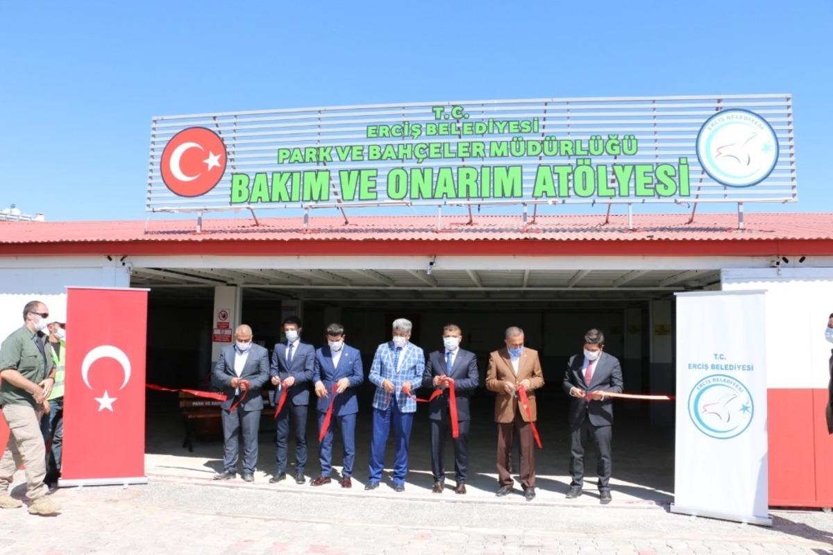 Erciş Belediyesinden &uuml;reten belediyecilik hizmeti