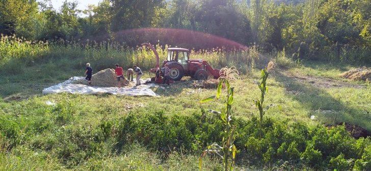 Silaj makinesi çiftçinin kolunu kopardı G3