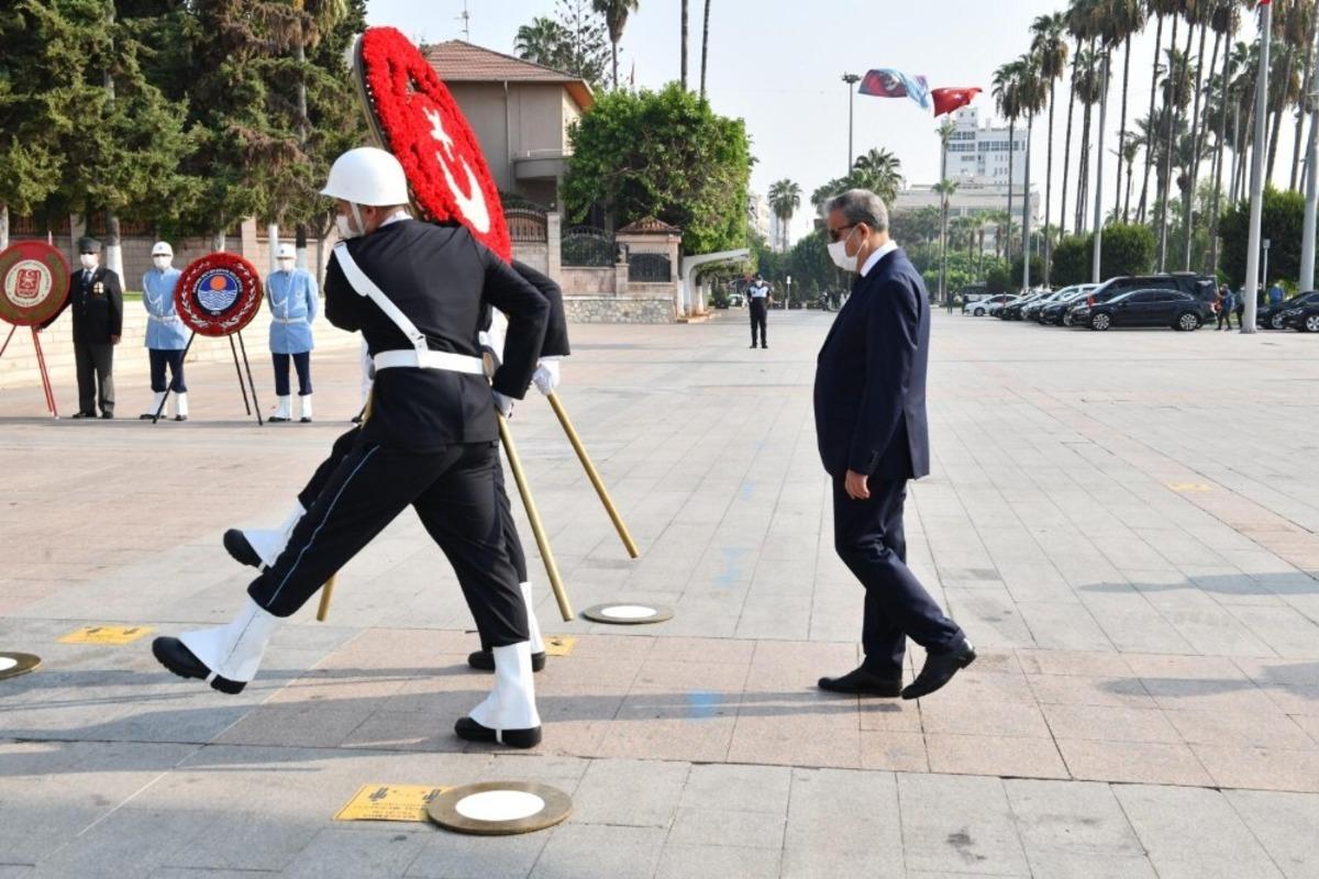 Mersin&rsquo;de Gaziler G&uuml;n&uuml; sade bir t&ouml;renle kutlandı