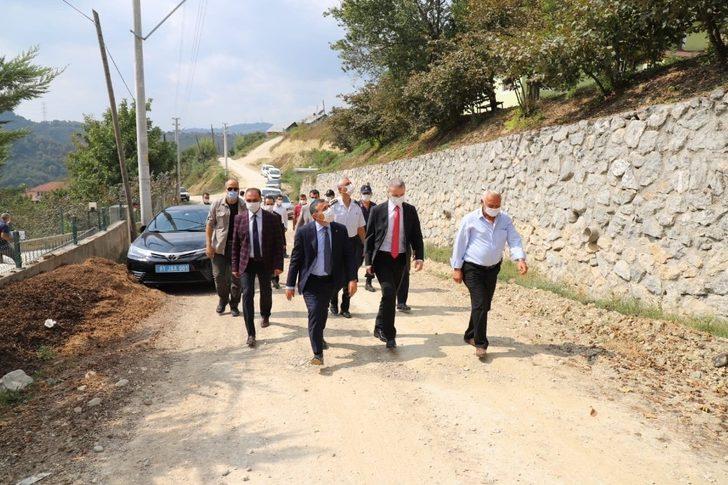 Vali Atay Aybaşı Köyü’nde incelemelerde bulundu G1