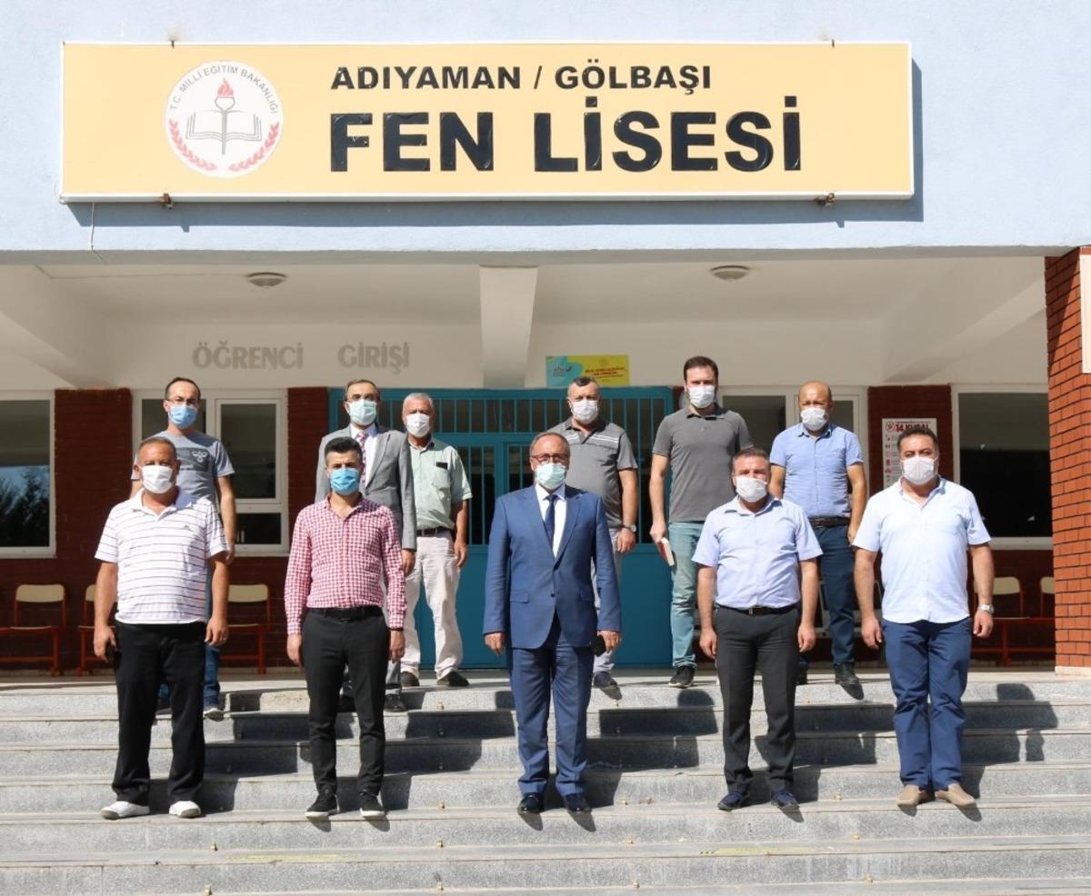 Alag&ouml;z, G&ouml;lbaşı&rsquo;nda ki okulları denetledi