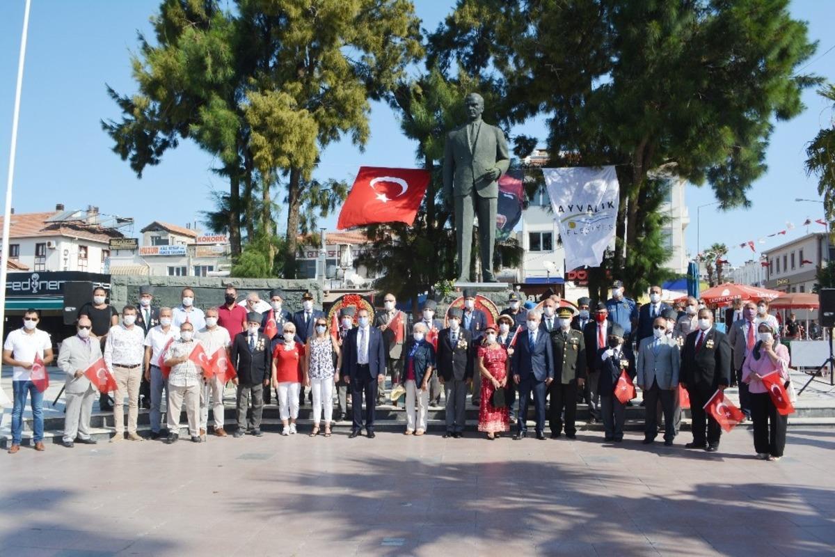 Ayvalık&rsquo;ta gazilerin &ldquo;19 Eyl&uuml;l&rdquo; gururu