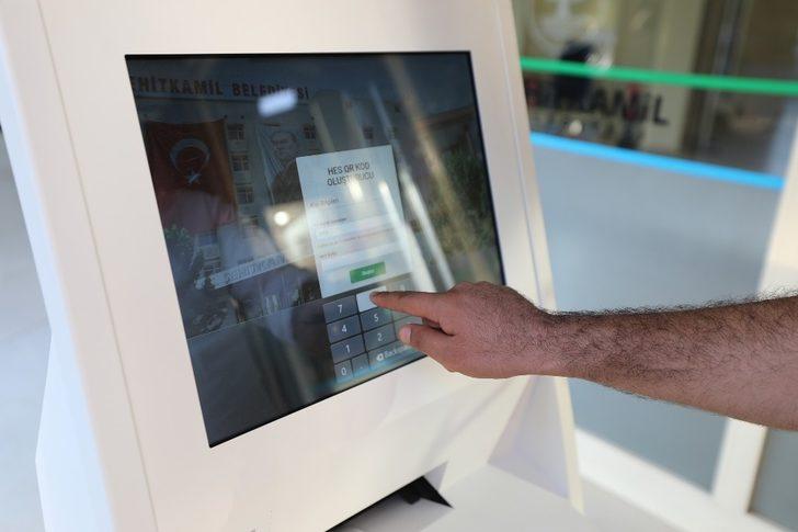 Şehitkamil’de teknolojiyle temassız hes kodu kontrolü dönemi G1