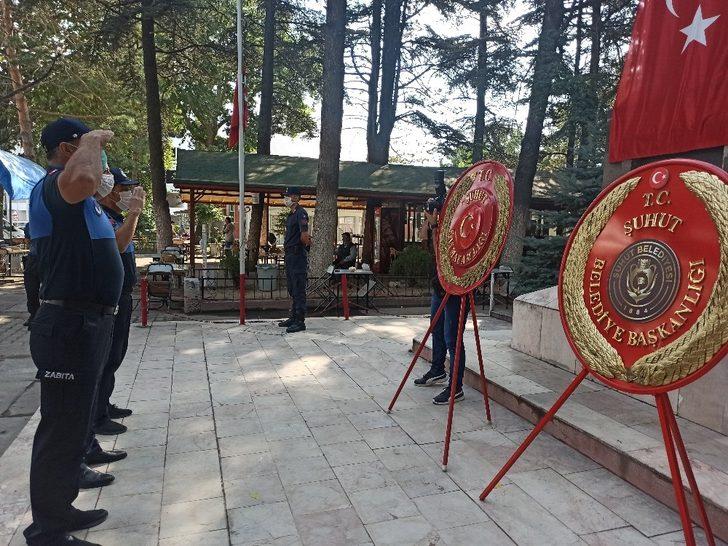 Şuhut’ta 19 Eylül Gaziler Günü törenle kutlandı G3