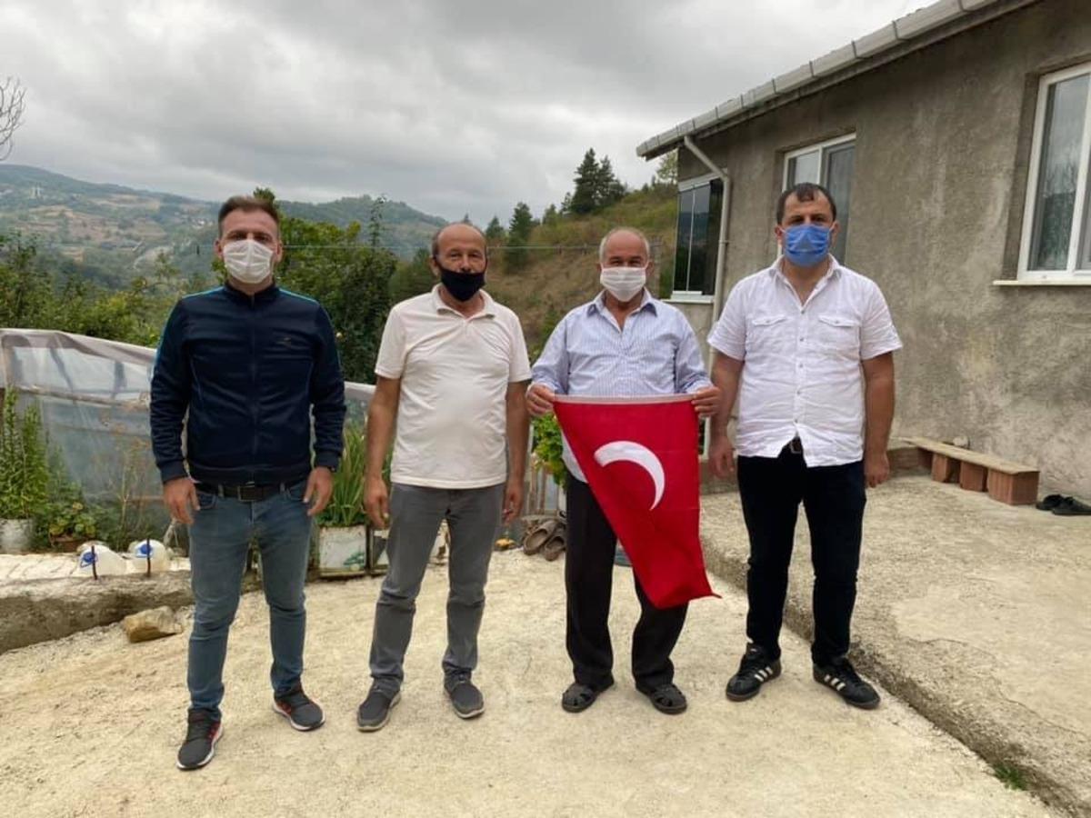 MHP&rsquo;den gazilere anlamlı ziyaret