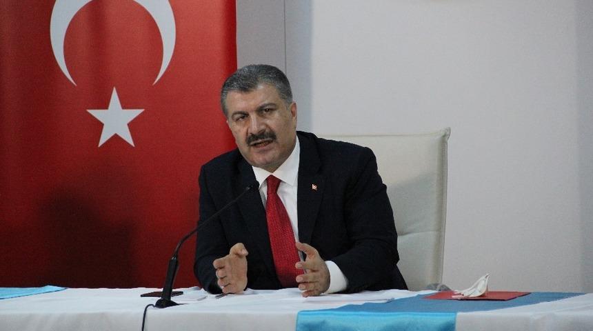 Bakan Koca, Ege B&ouml;lgesi illeriyle konferans ger&ccedil;ekleştirdi