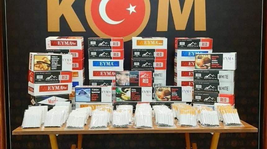 &Ccedil;anakkale&rsquo;de ka&ccedil;ak sigara operasyonu
