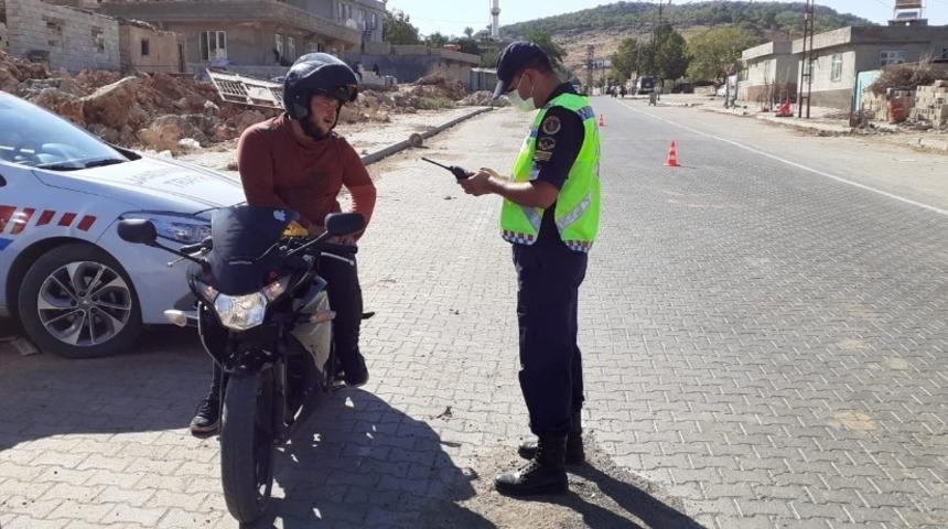 Motosikletlere &lsquo;Yaman01&rsquo; denetimi