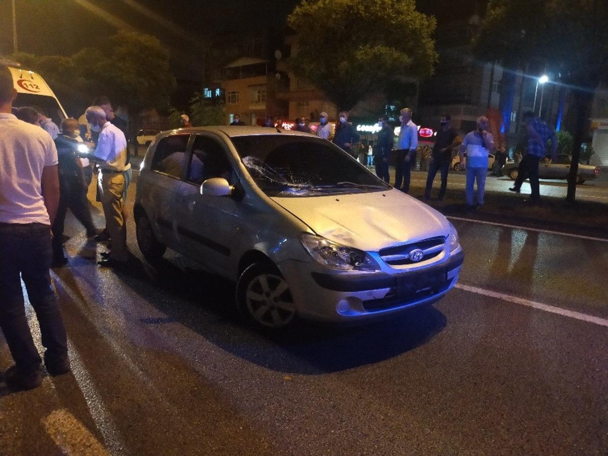 &Ccedil;arşamba&rsquo;da trafik kazası: 2 yaralı