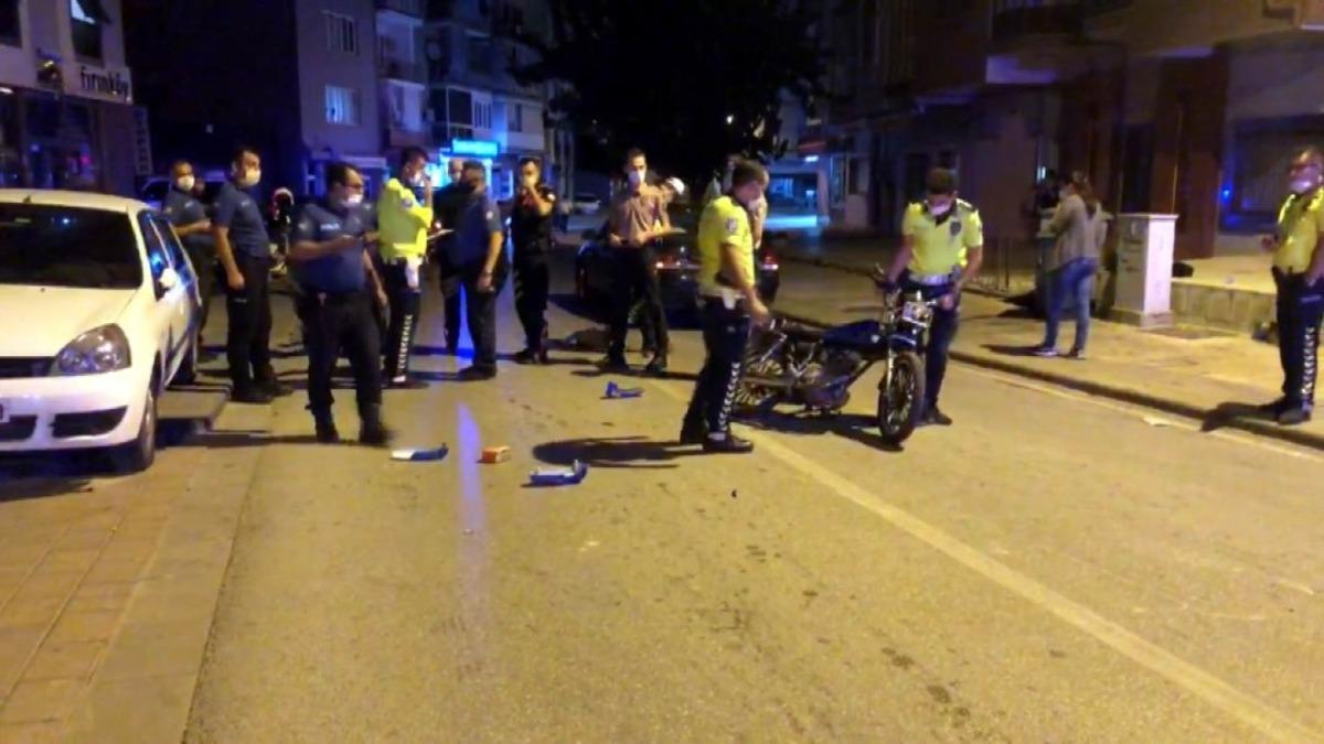 Polisten ka&ccedil;ışı kelep&ccedil;eyle son buldu