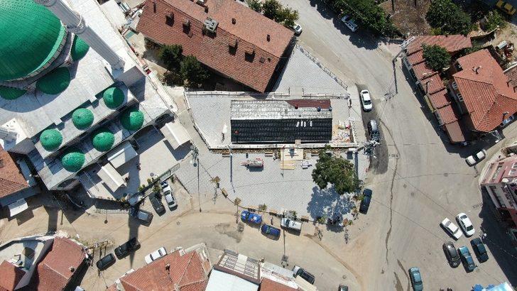 Büyükorhan meydan projesi tamamlandı G1