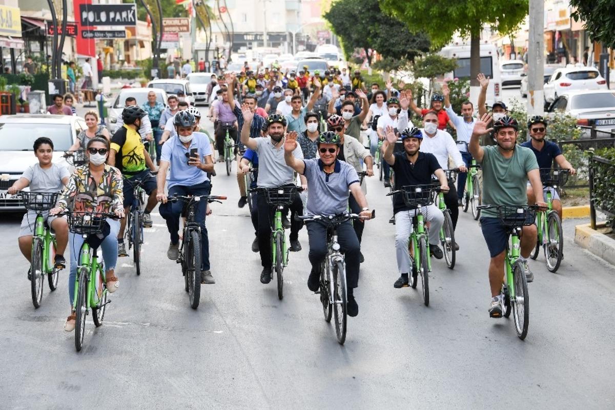 Se&ccedil;er, Avrupa Hareketlilik Haftası&rsquo;nda pedal &ccedil;evirdi