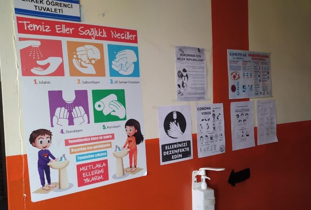 Başkale&rsquo;de okullar y&uuml;z y&uuml;ze eğitime hazır