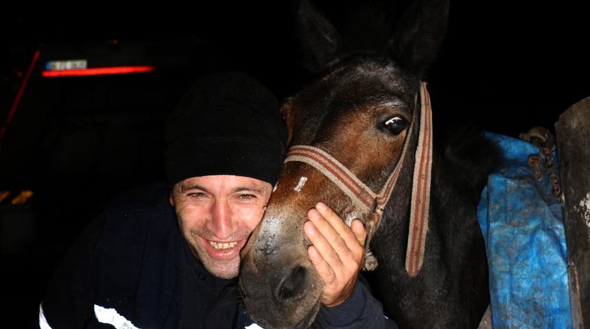 Merdivenli şehrin çöpçü katırları, son mesailerini yaptı