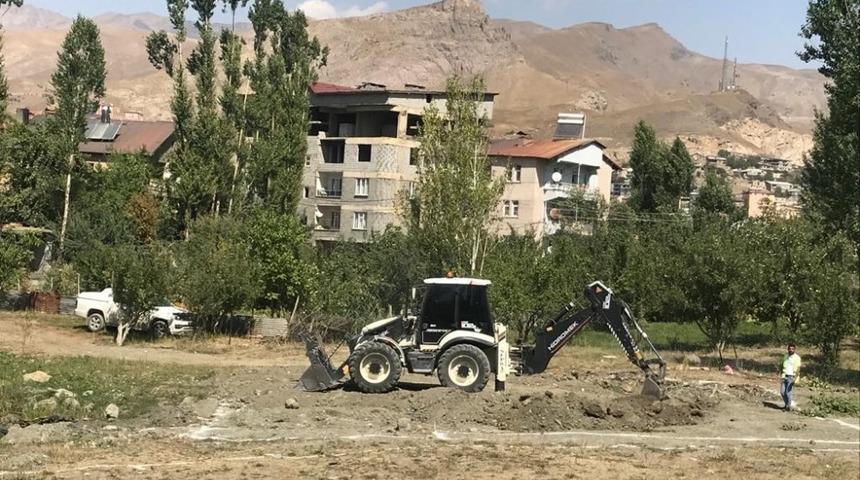 Hakkari Golaz&uuml;ryana ilk kazma vuruldu