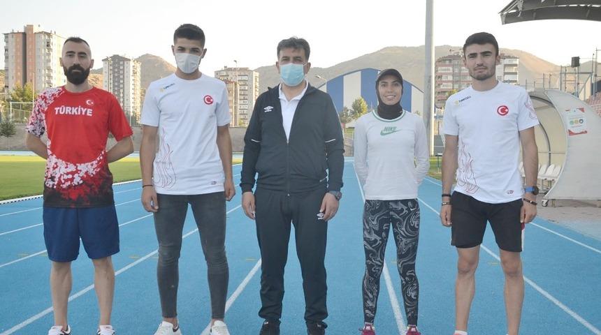 Kayserili atletler başarıya doymuyor